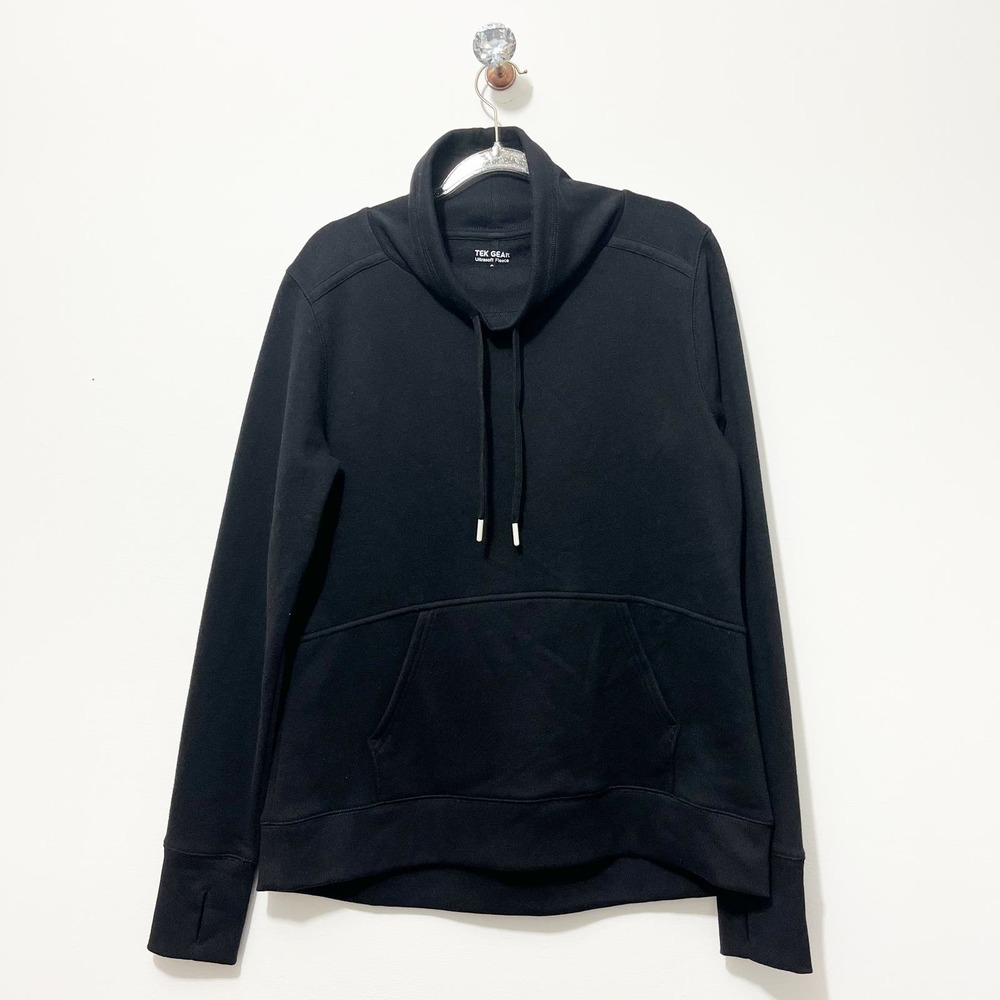 Women's Tek Gear® Ultra Soft Fleece Black Cowlneck Tunic